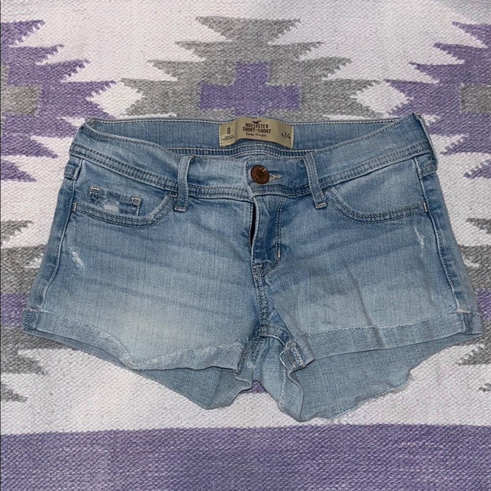 Blue Women's Hollister Shorts